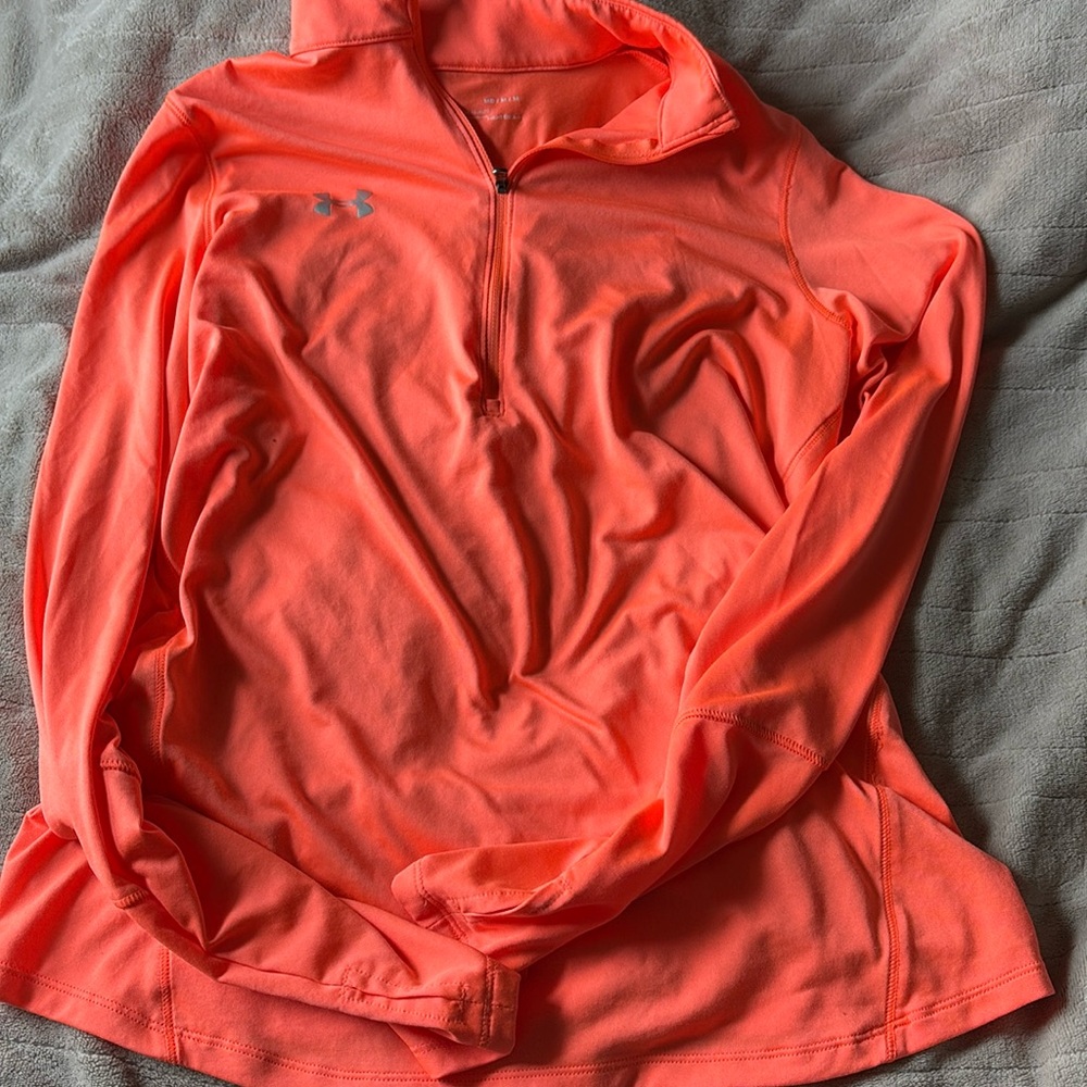Under armour half zip